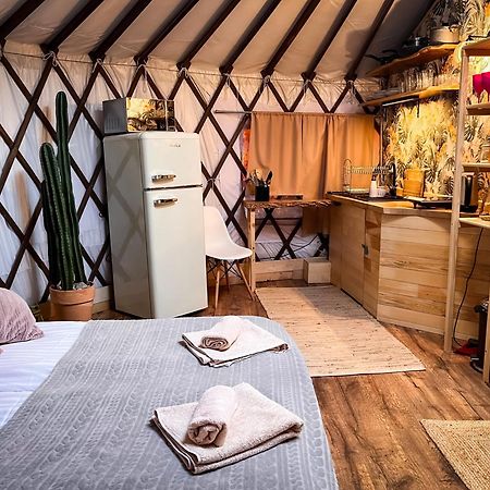 Aloha Glamp - Okragle Domki Przy Rzece - Balia I Sauna - Energylandia Zagornik Eksteriør bilde